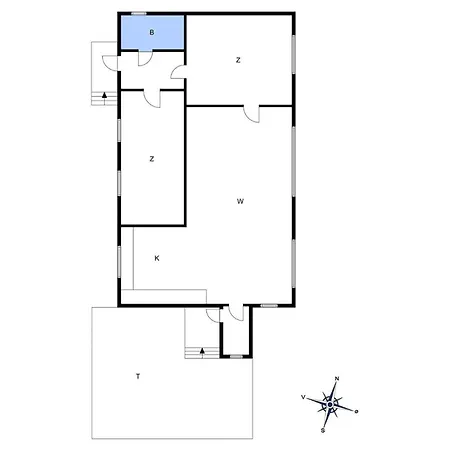 6677-allinge-sdr-strandvej-73 Casa vacanze *